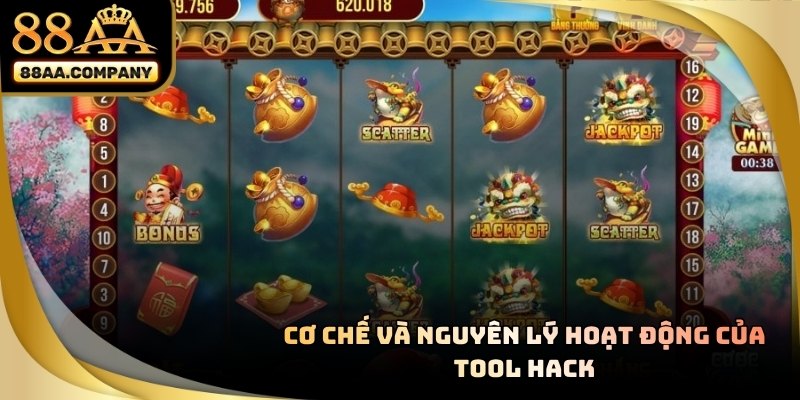 Sơ đồ minh họa cơ chế TOOL HACK NỔ HŨ